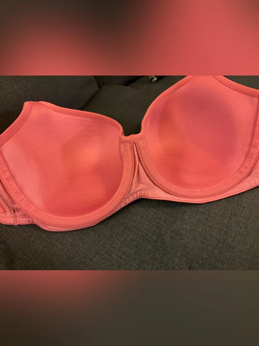 Cacique Pink Balconette Bra